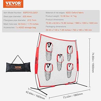 Amazon.co.jp: VEVOR 6 x 6フィート フットボール トレーナー